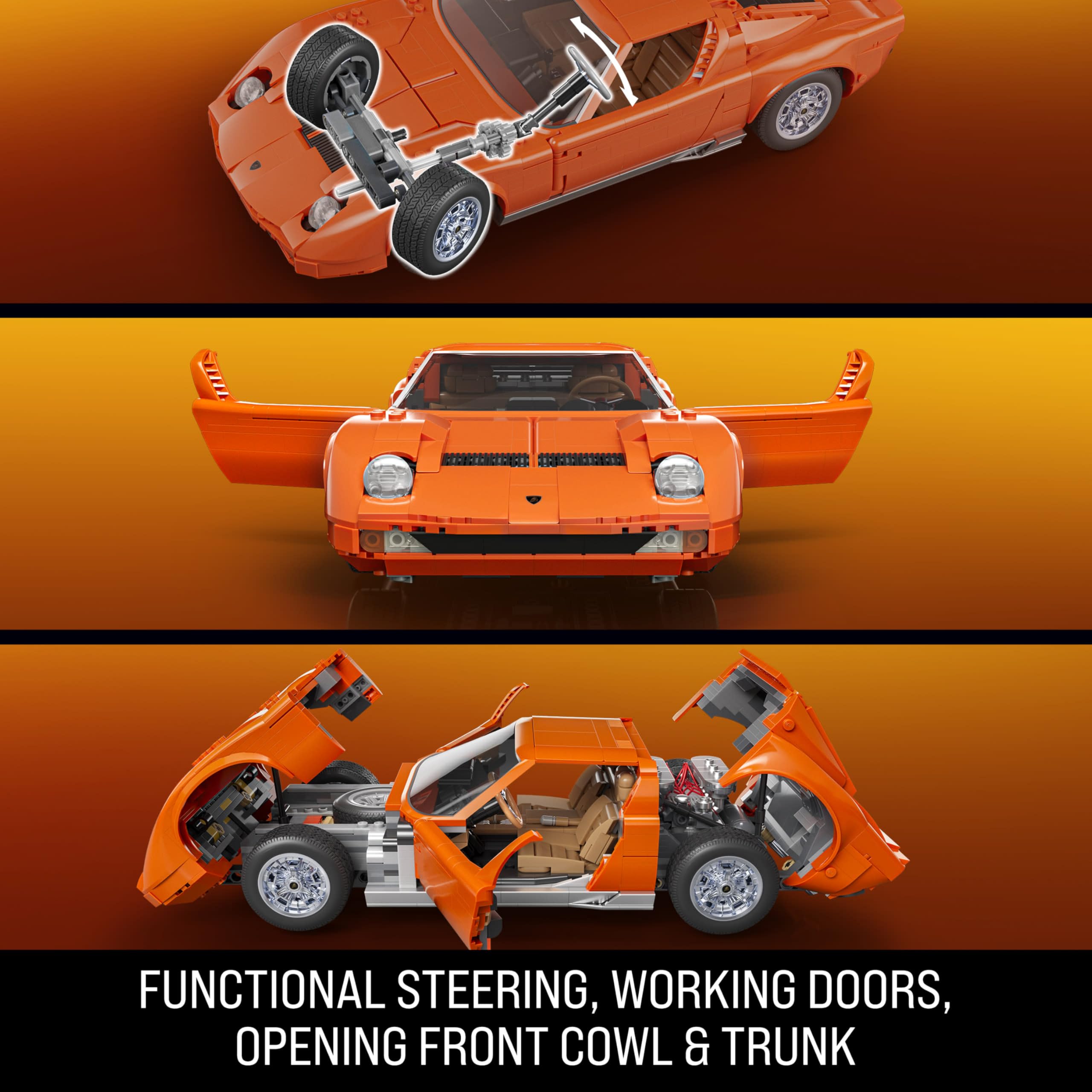 Brick Shop JHF61 Shop Hot Wheels Premium Series Lamborghini '71